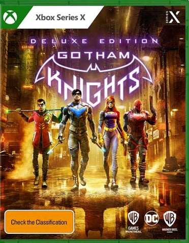 Warner Bros Gotham Knights Deluxe Edition Xbox Series X Game